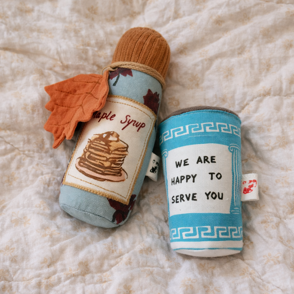 Maple Syrup Bottle Rattle