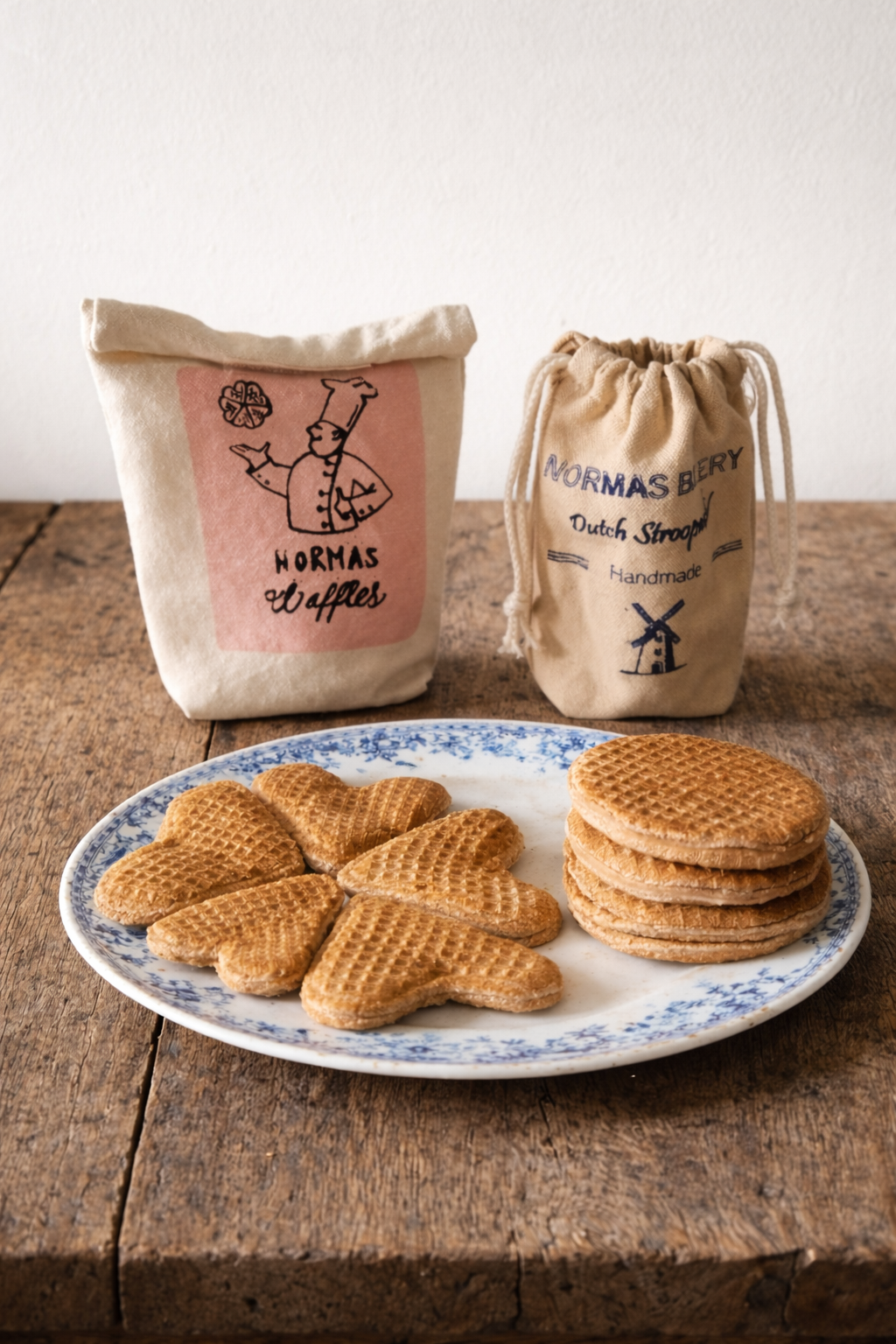 Waffle Play Set – 5-Piece with cotton Bag