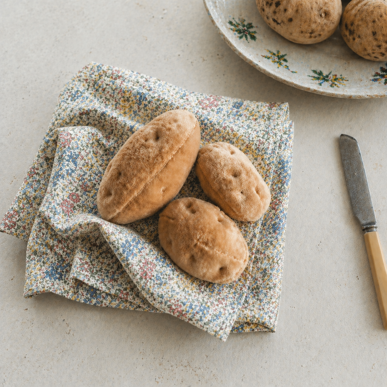 Norma’s Market Potatoes – Handmade Play Food Set