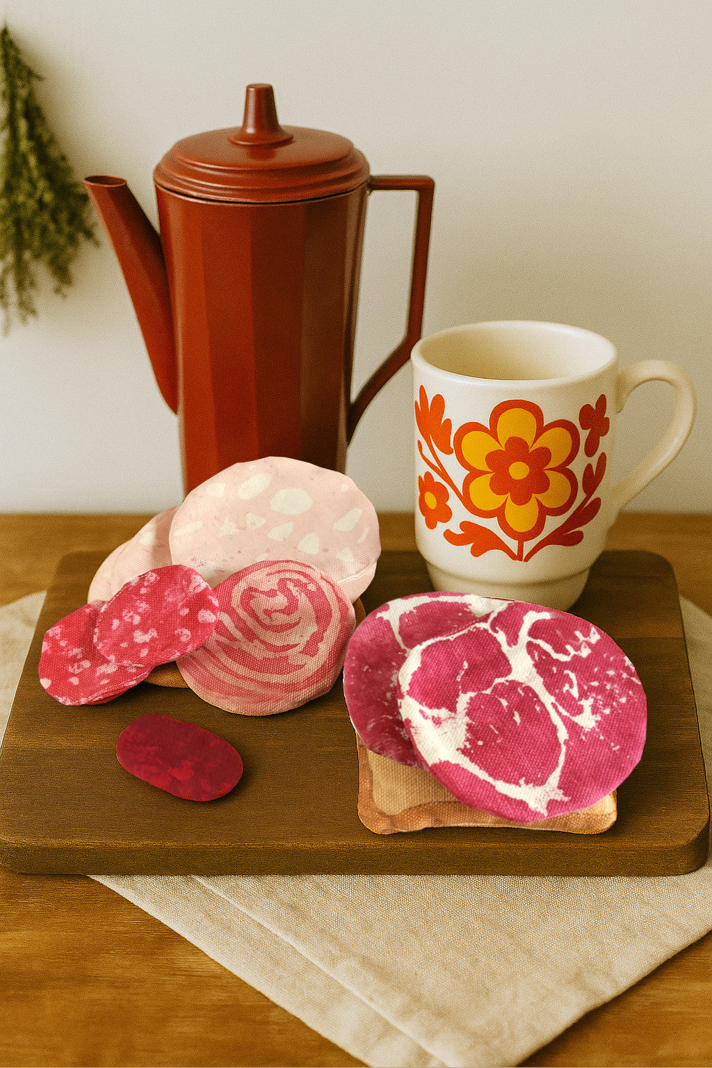 Cold Cuts Playset – Handmade Canvas Toy Food (10 pcs)