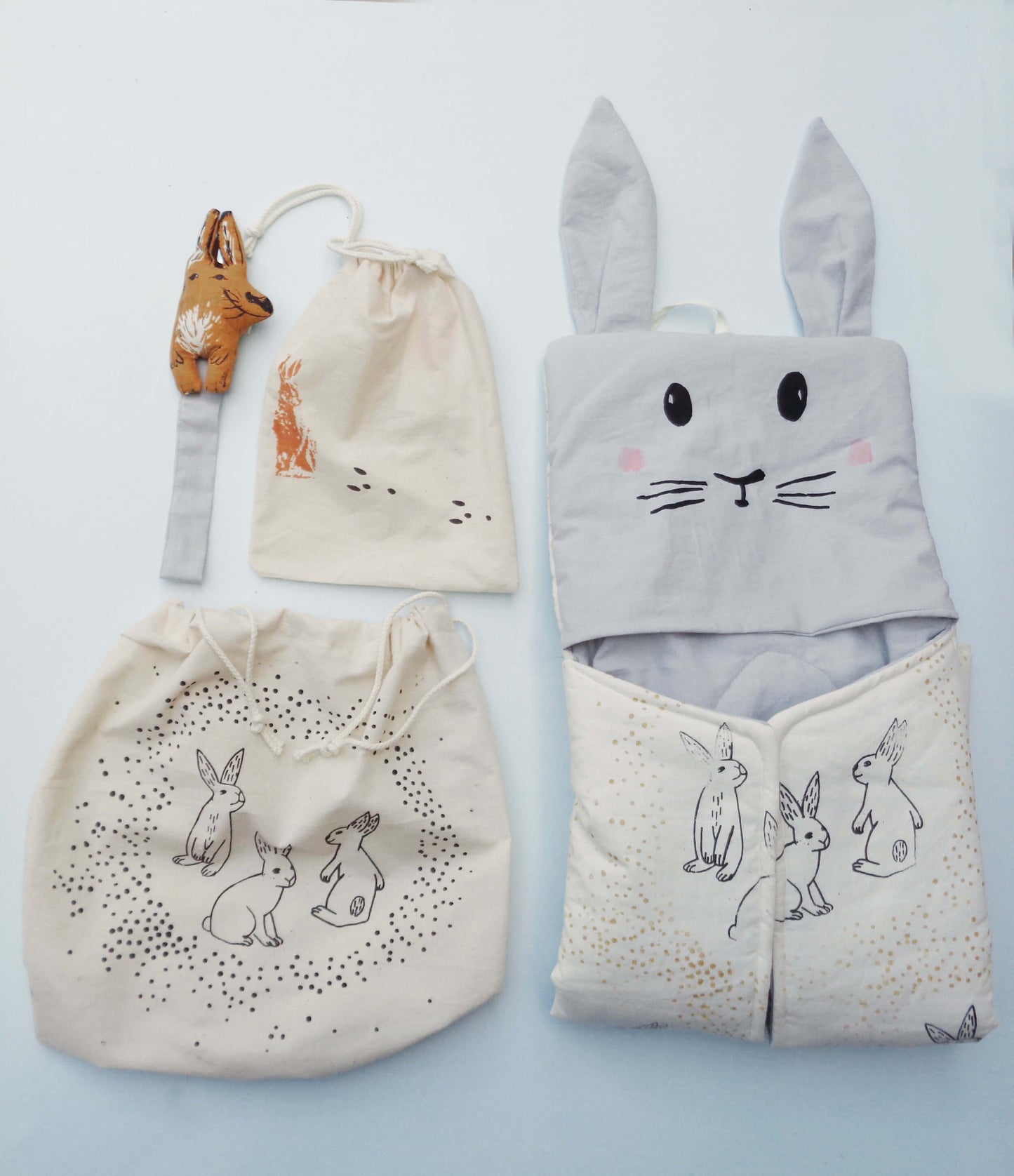 Pacifier holder - Rabbit