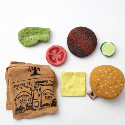 Handmade Burger Play Food Set
