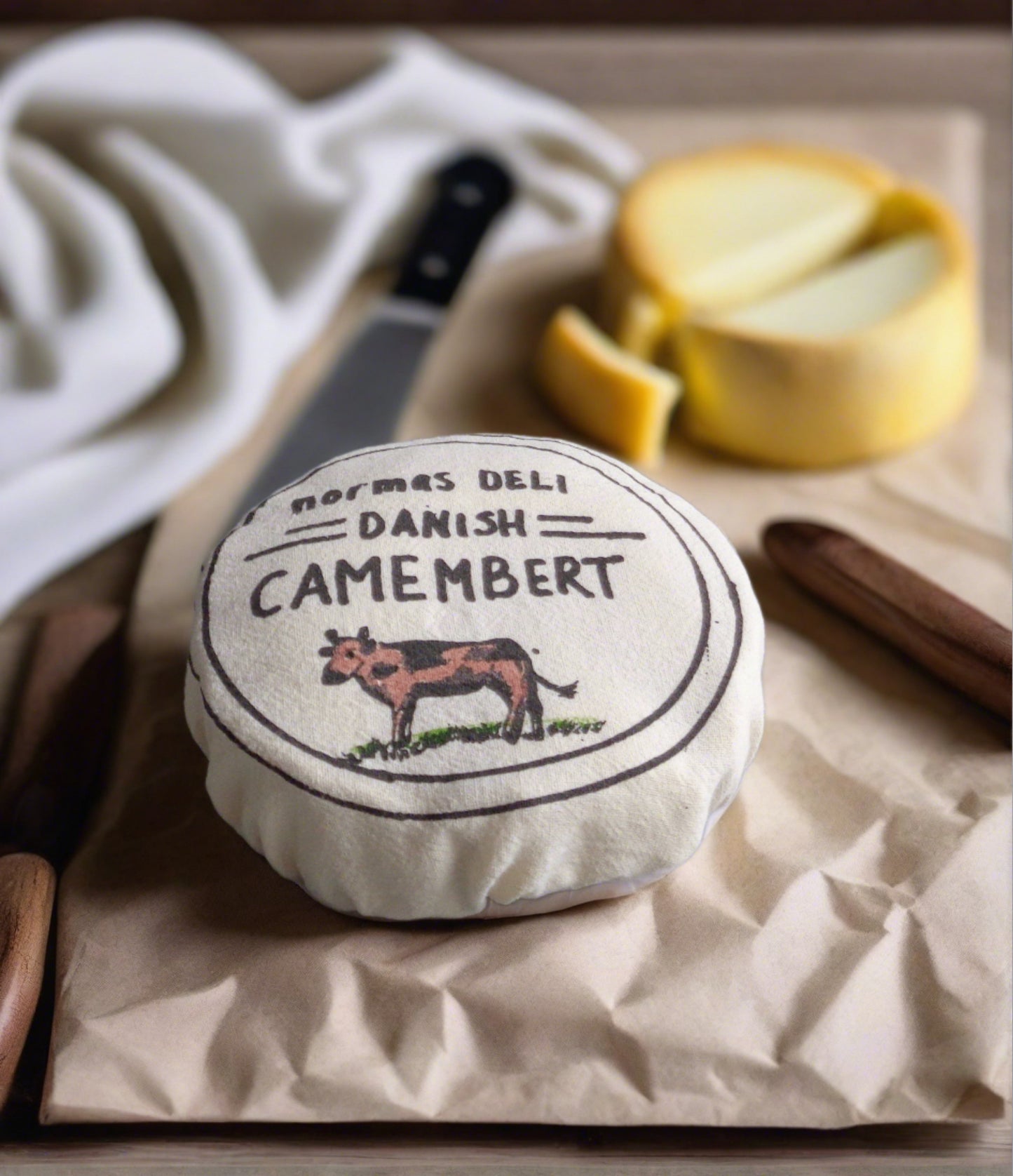 Camembert and cracker