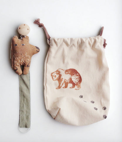 Pacifier holder - Bear