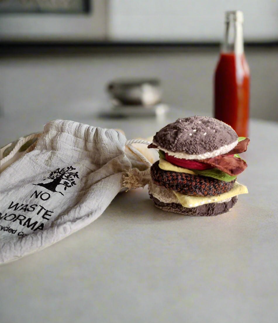 The Upcycled Burger - no waste norma