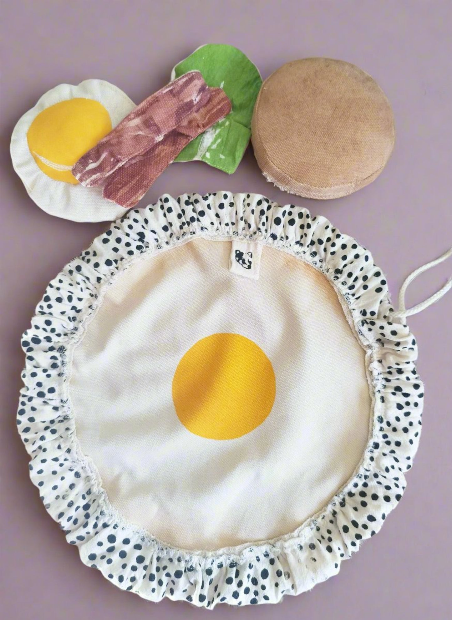 English Muffin Breakfast Toy bag - no waste norma