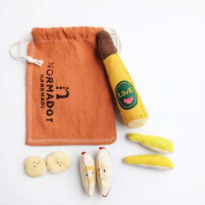 Fruit Mix Play Set – Banana, Apple & Pear