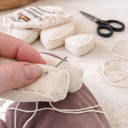 Embroidered Camembert Cheese Toy  - 3 piece