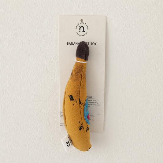 Handmade Banana  – Cotton Canvas Play Toy