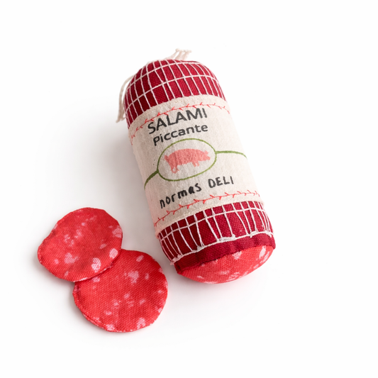 Salami Piccante Play Set – Handprinted Canvas